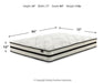 Chime 10 Inch Hybrid Mattress Package - Holmwood's Furniture & Design Center (Somersworth, NH)