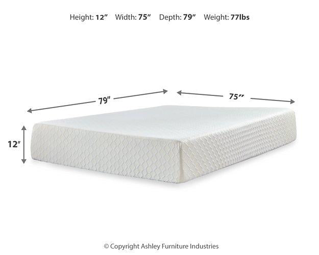 Chime 12 Inch Memory Foam Mattress in a Box - Holmwood's Furniture & Design Center (Somersworth, NH)