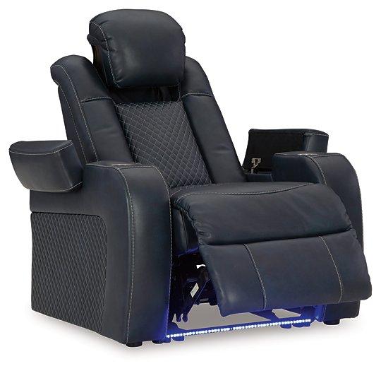 Fyne-Dyme Power Recliner - Holmwood's Furniture & Design Center (Somersworth, NH)