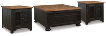Valebeck Occasional Table Set - Holmwood's Furniture & Design Center (Somersworth, NH)