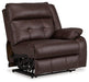 Punch Up Power Reclining Sectional Loveseat with Console - Holmwood's Furniture & Design Center (Somersworth, NH)