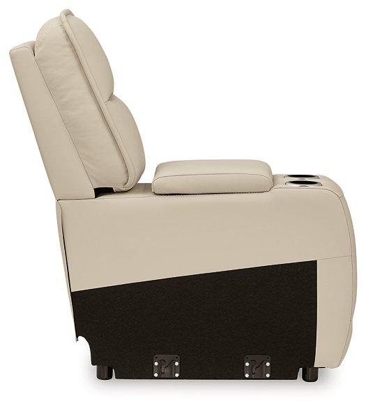 Double Deal Reclining Sectional with Console - Holmwood's Furniture & Design Center (Somersworth, NH)