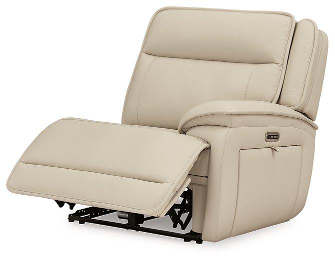 Double Deal Reclining Sectional with Console - Holmwood's Furniture & Design Center (Somersworth, NH)