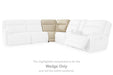 Double Deal Reclining Sectional with Console - Holmwood's Furniture & Design Center (Somersworth, NH)