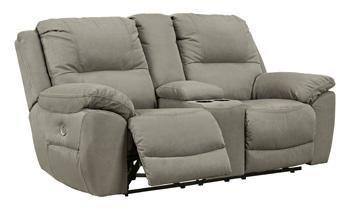 Next-Gen Gaucho Power Reclining Loveseat with Console - Holmwood's Furniture & Design Center (Somersworth, NH)