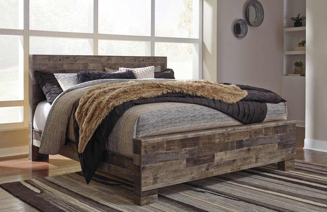 Derekson Bed with 2 Side Storage - Holmwood's Furniture & Design Center (Somersworth, NH)