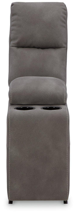 Next-Gen DuraPella Power Reclining Sectional Loveseat with Console - Holmwood's Furniture & Design Center (Somersworth, NH)