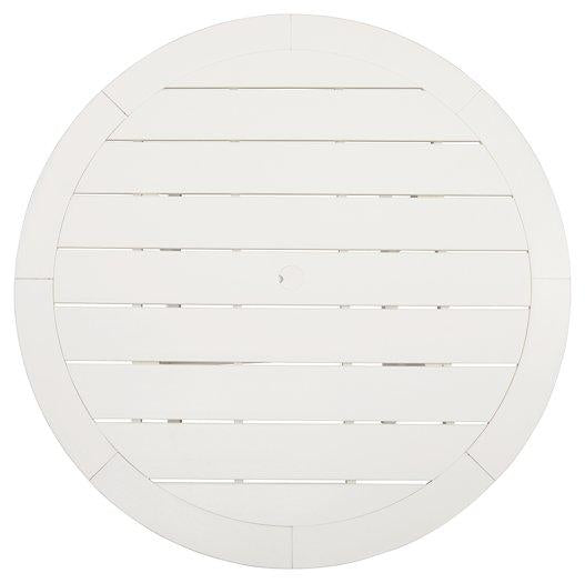 Crescent Luxe Outdoor Dining Table - Holmwood's Furniture & Design Center (Somersworth, NH)