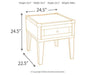 Todoe Occasional Table Set - Holmwood's Furniture & Design Center (Somersworth, NH)