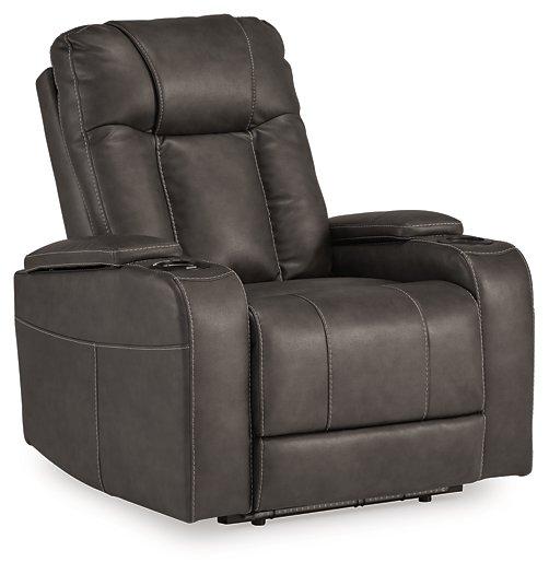 Feazada Power Recliner - Holmwood's Furniture & Design Center (Somersworth, NH)