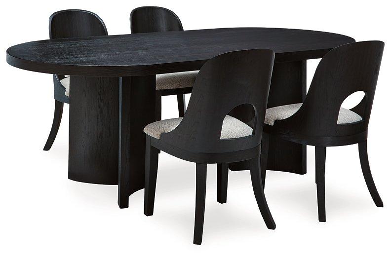 Rowanbeck Dining Package - Holmwood's Furniture & Design Center (Somersworth, NH)