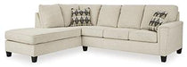 Abinger 2-Piece Sectional with Chaise - Holmwood's Furniture & Design Center (Somersworth, NH)