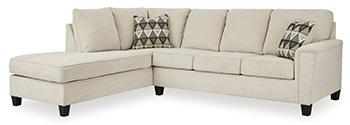 Abinger 2-Piece Sectional with Chaise - Holmwood's Furniture & Design Center (Somersworth, NH)