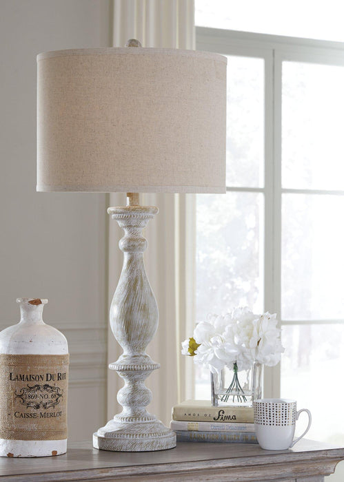Bernadate Lamp Set - Holmwood's Furniture & Design Center (Somersworth, NH)
