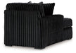 Midnight-Madness Sectional Sofa with Chaise - Holmwood's Furniture & Design Center (Somersworth, NH)