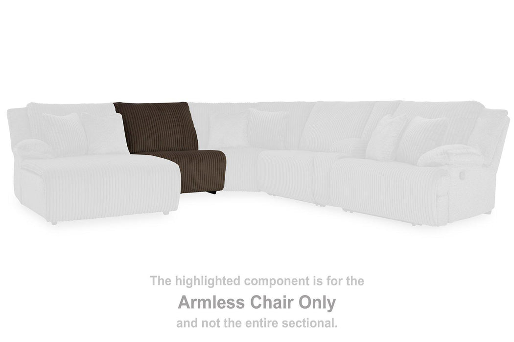 Top Tier Sectional Sofa Chaise - Holmwood's Furniture & Design Center (Somersworth, NH)
