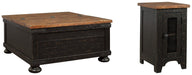 Valebeck Table Set - Holmwood's Furniture & Design Center (Somersworth, NH)