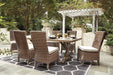 Beachcroft Outdoor Dining Set - Holmwood's Furniture & Design Center (Somersworth, NH)