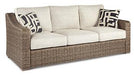 Beachcroft Beachcroft Nuvella Sofa with Coffee and End Table - Holmwood's Furniture & Design Center (Somersworth, NH)