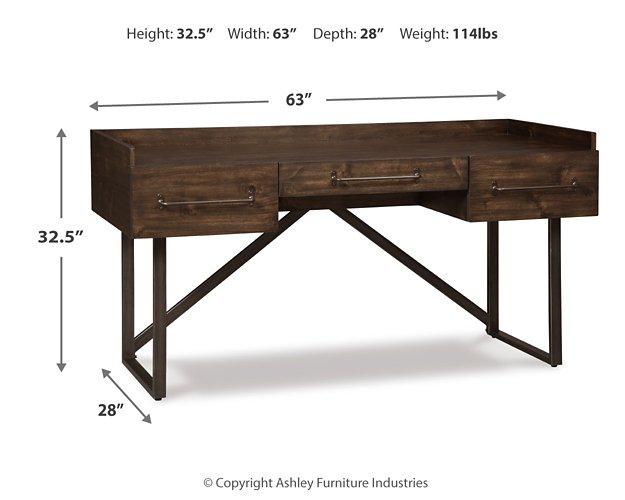 Starmore Home Office Desk with 2 Chairs - Holmwood's Furniture & Design Center (Somersworth, NH)