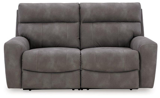 Next-Gen DuraPella Power Reclining Sectional Loveseat - Holmwood's Furniture & Design Center (Somersworth, NH)