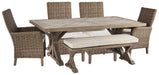 Beachcroft Outdoor Dining Set - Holmwood's Furniture & Design Center (Somersworth, NH)