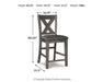 Caitbrook Counter Height Dining Set - Holmwood's Furniture & Design Center (Somersworth, NH)