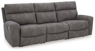 Next-Gen DuraPella Power Reclining Sectional Sofa - Holmwood's Furniture & Design Center (Somersworth, NH)