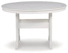 Crescent Luxe Outdoor Dining Table - Holmwood's Furniture & Design Center (Somersworth, NH)