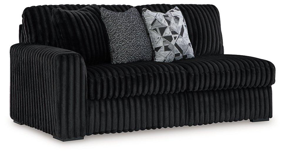 Midnight-Madness Sectional Sofa with Chaise - Holmwood's Furniture & Design Center (Somersworth, NH)