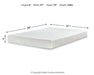 Chime 8 Inch Memory Foam Mattress in a Box - Holmwood's Furniture & Design Center (Somersworth, NH)