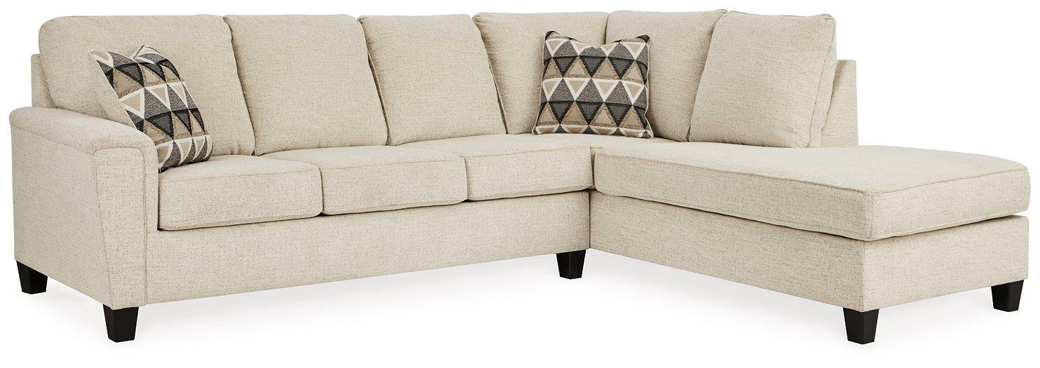 Abinger 2-Piece Sectional with Chaise - Holmwood's Furniture & Design Center (Somersworth, NH)