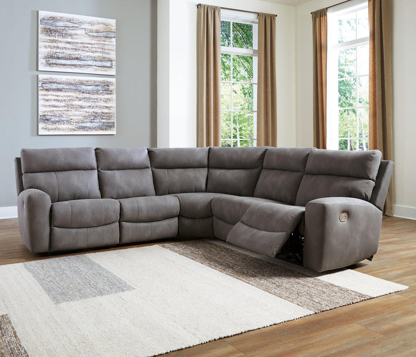 Next-Gen DuraPella Power Reclining Sectional - Holmwood's Furniture & Design Center (Somersworth, NH)