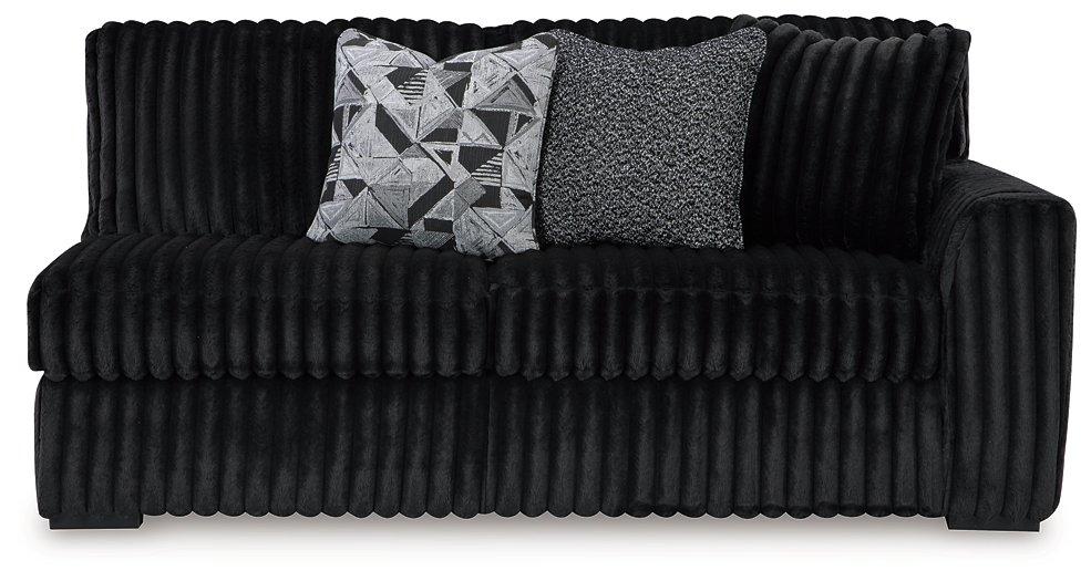 Midnight-Madness Sectional Sofa with Chaise - Holmwood's Furniture & Design Center (Somersworth, NH)