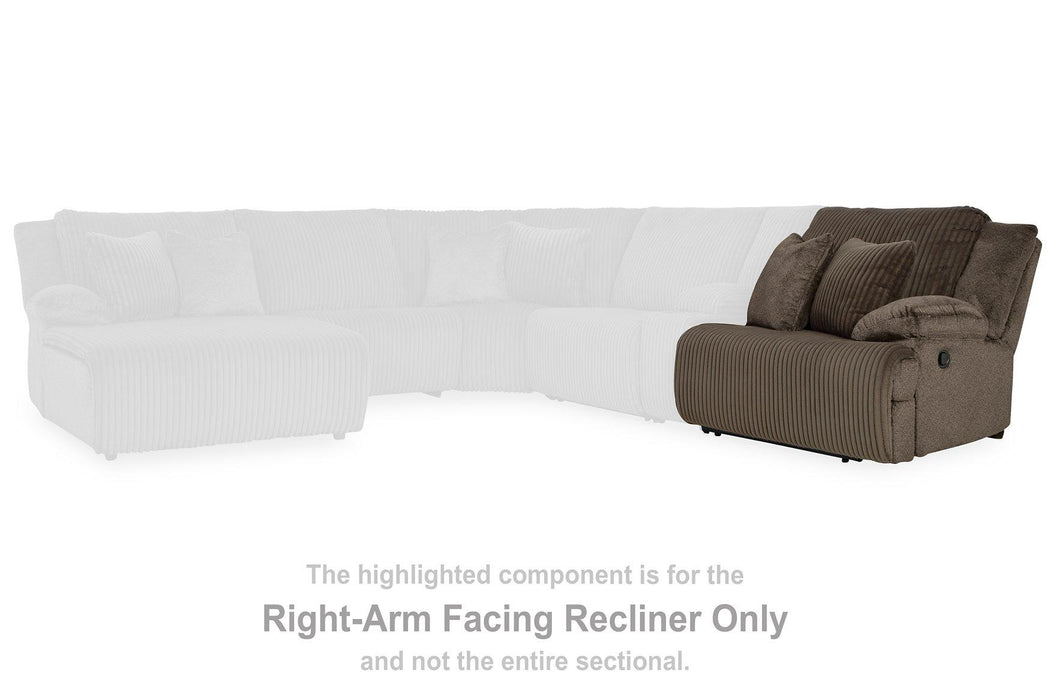 Top Tier Sofa Chaise Sectional - Holmwood's Furniture & Design Center (Somersworth, NH)