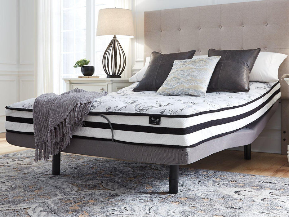 8 Inch Chime Innerspring Mattress Set - Holmwood's Furniture & Design Center (Somersworth, NH)