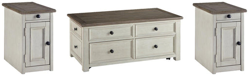 Bolanburg Occasional Table Set - Holmwood's Furniture & Design Center (Somersworth, NH)