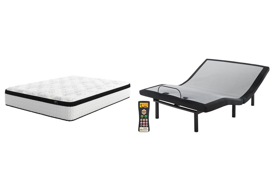 Chime 12 Inch Hybrid Mattress Package - Holmwood's Furniture & Design Center (Somersworth, NH)