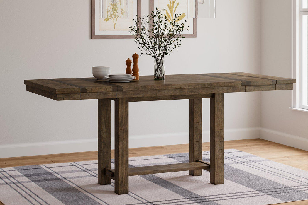 Moriville Counter Height Dining Set - Holmwood's Furniture & Design Center (Somersworth, NH)