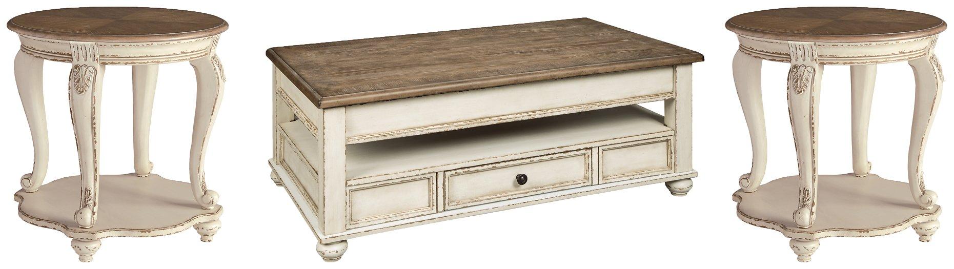 Realyn Occasional Table Set - Holmwood's Furniture & Design Center (Somersworth, NH)