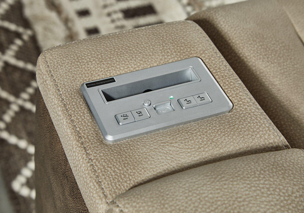 Next-Gen DuraPella Power Reclining Loveseat with Console - Holmwood's Furniture & Design Center (Somersworth, NH)