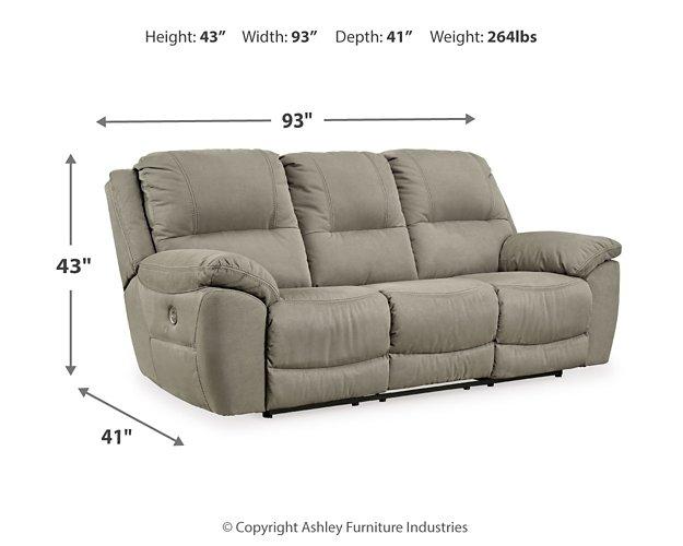 Next-Gen Gaucho Power Reclining Sofa - Holmwood's Furniture & Design Center (Somersworth, NH)
