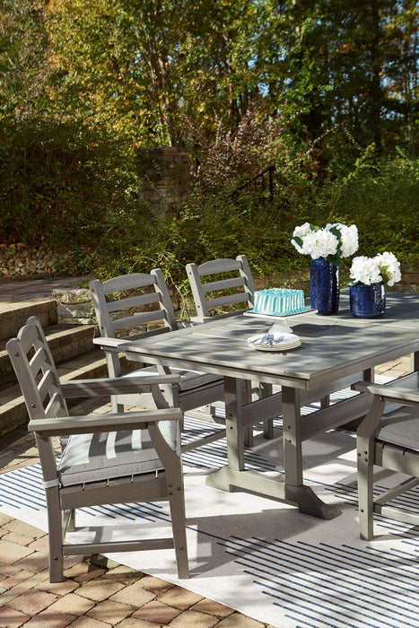 Visola Outdoor Dining Set - Holmwood's Furniture & Design Center (Somersworth, NH)