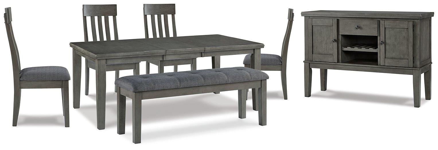 Hallanden Dining Room Set - Holmwood's Furniture & Design Center (Somersworth, NH)