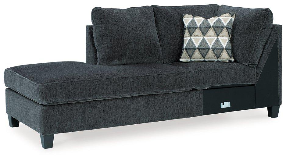 Abinger 2-Piece Sectional with Chaise - Holmwood's Furniture & Design Center (Somersworth, NH)
