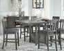 Hallanden Counter Height Dining Room Set - Holmwood's Furniture & Design Center (Somersworth, NH)