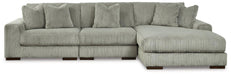 Lindyn Sectional with Chaise - Holmwood's Furniture & Design Center (Somersworth, NH)