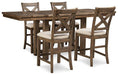 Moriville Counter Height Dining Set - Holmwood's Furniture & Design Center (Somersworth, NH)