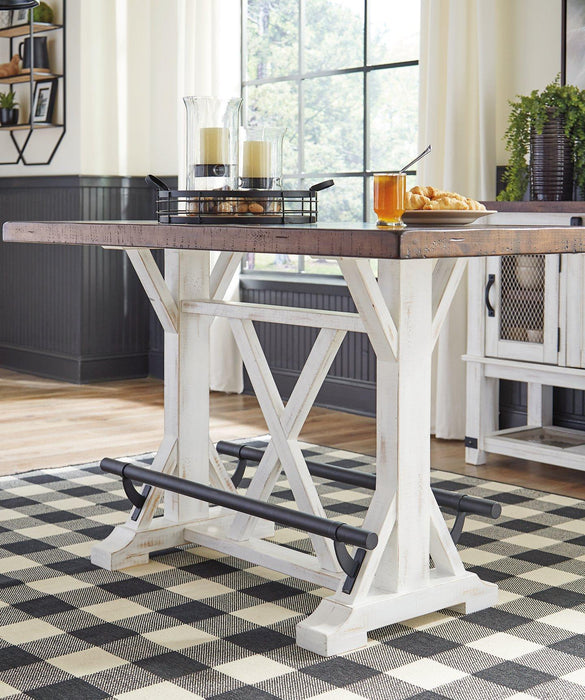Valebeck Counter Height Dining Table - Holmwood's Furniture & Design Center (Somersworth, NH)