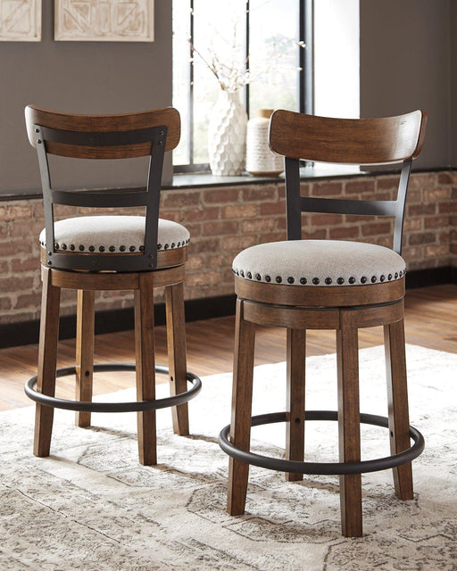 Valebeck Counter Height Bar Stool - Holmwood's Furniture & Design Center (Somersworth, NH)
